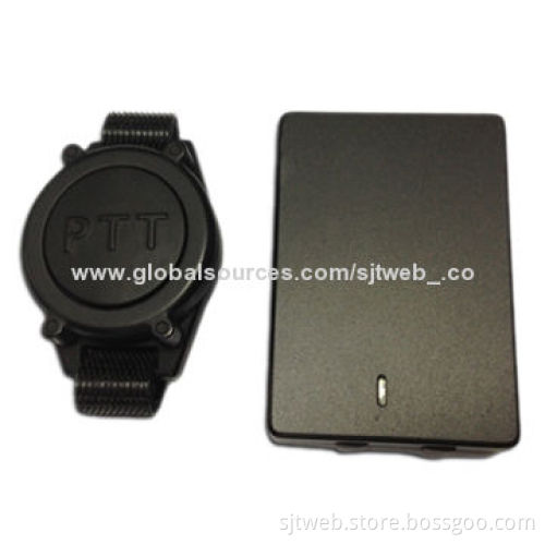 Bluetooth Walkie-Talkie Adapter with Easy to use, Just Plug-in to Headset and PTT Jack